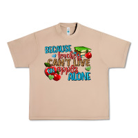 Burro because teachers cant live on apples alone Urban Heavy Tee - NancyCooperArtShop