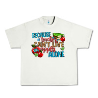 Pistachio because teachers cant live on apples alone Urban Heavy Tee - NancyCooperArtShop