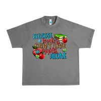 Tornado because teachers cant live on apples alone Urban Heavy Tee - NancyCooperArtShop