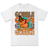 White Gobble Gobble Gobble Premium Tee - MaliasSmallBusiness