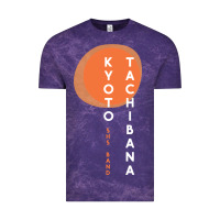 Cloud Purple kyoto tachibana Vintage Tee - lanVoArt