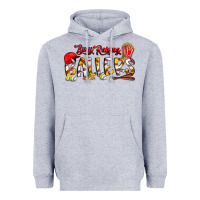 Heather Grey busy raising ballers Heavyweight Hoodie - CowhideDigitalArt