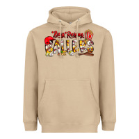 Mushroom busy raising ballers Heavyweight Hoodie - CowhideDigitalArt