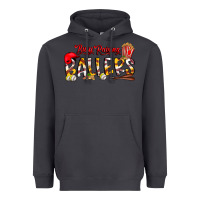 Smoke busy raising ballers Heavyweight Hoodie - CowhideDigitalArt
