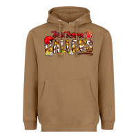 Toasted Coconut busy raising ballers Heavyweight Hoodie - CowhideDigitalArt