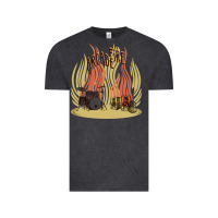 Vintage Black the arcade fire Vintage Tee - lanVoArt