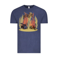 Vintage Denim the arcade fire Vintage Tee - lanVoArt