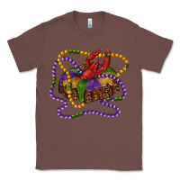 Chestnut mardi gras craw fish king cake with leopard Classic Tee - RanaPortraitStore