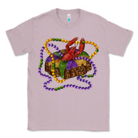 Lilac mardi gras craw fish king cake with leopard Classic Tee - RanaPortraitStore