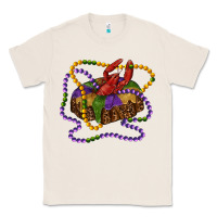 Natural mardi gras craw fish king cake with leopard Classic Tee - RanaPortraitStore