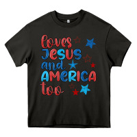 Asphalt love jesus and america too Heavy Core Tee - JahusDesignShop