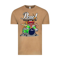 Vintage Camel animal drummer pearl drums Vintage Tee - lanVoArt