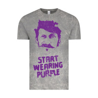 Cloud Rock gogol bordello start wearing purple Vintage Tee - lanVoArt