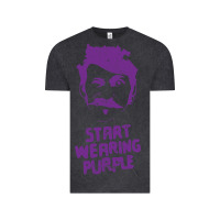 Vintage Black gogol bordello start wearing purple Vintage Tee - lanVoArt