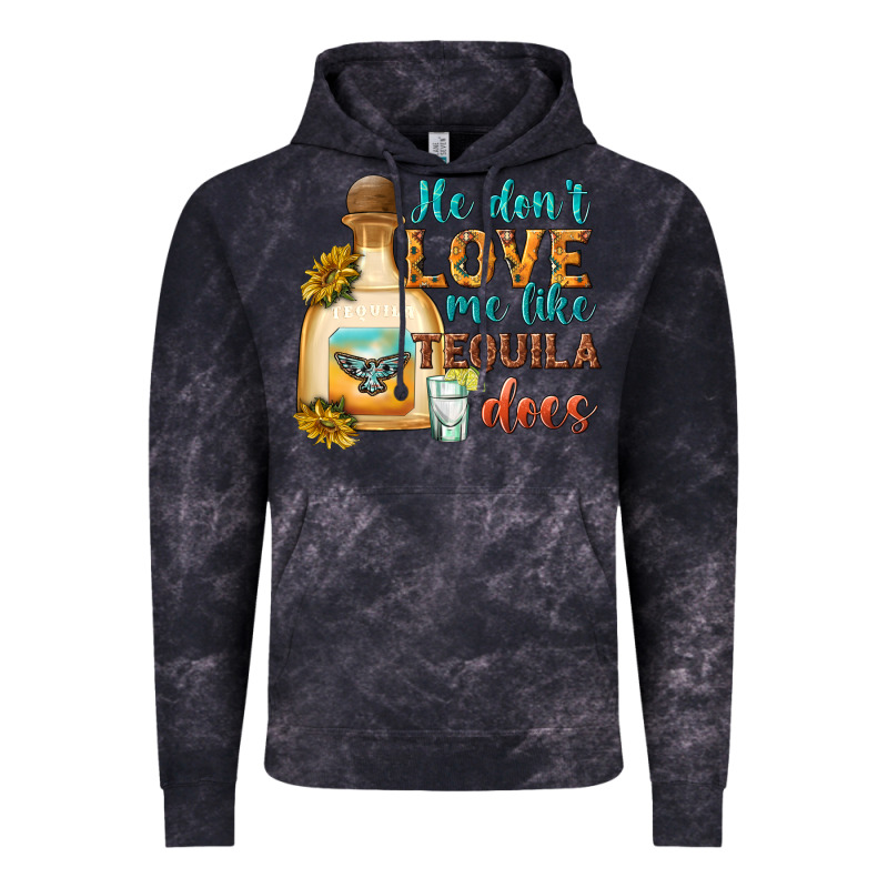 He Dont Love Me Like Tequila Does Vintage Hoodie by texasbilliewilder | Teevron