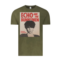 Vintage Olive echo and the bunnymen Vintage Tee - lanVoArt