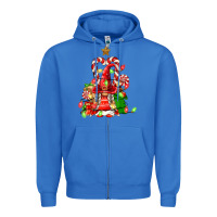 True Royal christmas  gnomes Zipper Hoodie - FaDigitalArtStudio
