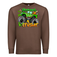 Chestnut Shamrock Crusher Premium Sweatshirt - CowhideDigitalArt