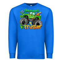 True Royal Shamrock Crusher Premium Sweatshirt - CowhideDigitalArt