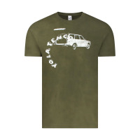 Vintage Olive yo tengo la Vintage Tee - lanVoArt
