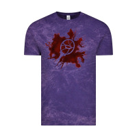 Cloud Purple mark of the malkavian Vintage Tee - lanVoArt