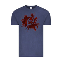 Vintage Denim mark of the malkavian Vintage Tee - lanVoArt