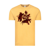 Vintage Mustard mark of the malkavian Vintage Tee - lanVoArt