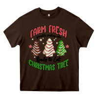Farm Fresh Christmas Tree Heavy Core Tee | Teevron