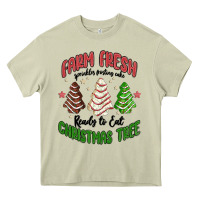 Mossy farm fresh christmas tree Heavy Core Tee - MaliasSmallBusiness