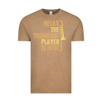 Vintage Coffee relax the trombone player is here gift trombone gifts Vintage Tee - lanVoArt