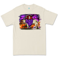 Bone Charolais Bull Halloween Premium Tee - RanaPortraitStore