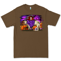 Cacao Charolais Bull Halloween Premium Tee - RanaPortraitStore