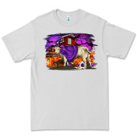 Dove Grey Charolais Bull Halloween Premium Tee - RanaPortraitStore