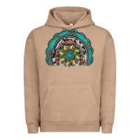 Pigment Burro gemstone sunflower  rainbow Urban Hoodie - Artiststas