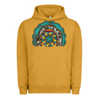 Pigment Peanut Butter gemstone sunflower  rainbow Urban Hoodie - Artiststas
