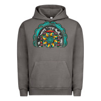 Pigment Tornado gemstone sunflower  rainbow Urban Hoodie - Artiststas