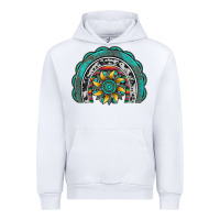 White gemstone sunflower  rainbow Urban Hoodie - Artiststas