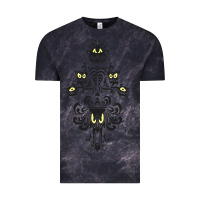 Cloud Black haunted mansion wallpaper Vintage Tee - lanVoArt
