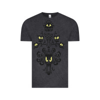 Vintage Black haunted mansion wallpaper Vintage Tee - lanVoArt