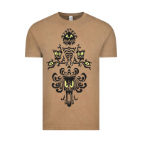 Vintage Coffee haunted mansion wallpaper Vintage Tee - lanVoArt