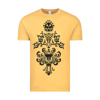 Vintage Mustard haunted mansion wallpaper Vintage Tee - lanVoArt