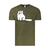 Vintage Olive simon's cat 1 Vintage Tee - lanVoArt