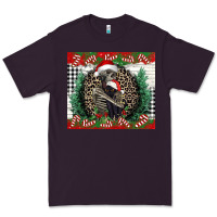 Plum Merry Christmas skeleton Premium Tee - NancyCooperArtShop