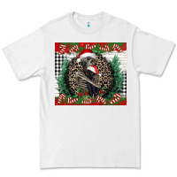 White Merry Christmas skeleton Premium Tee - NancyCooperArtShop