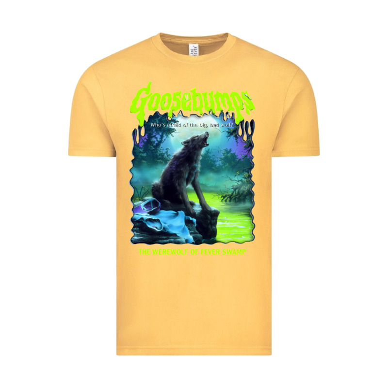 R.l. Stine Goosebumps Nightmare Halloween Werewolf Fever Swamp Essenti Vintage Tee by lanVoArt | Teevron