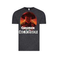 Vintage Black children of the corn halloween cornhole the kids' spooky horror movie Vintage Tee - lanVoArt