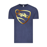 Vintage Denim mens best rocket league cute gifts Vintage Tee - lanVoArt