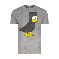 Cloud Rock bart as edgar allen poe raven nevermore halloween Vintage Tee - lanVoArt