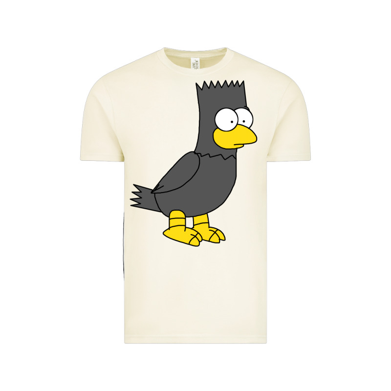 Bart As Edgar Allen Poe Raven Nevermore Halloween Vintage Tee by lanVoArt | Teevron