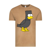 Vintage Camel bart as edgar allen poe raven nevermore halloween Vintage Tee - lanVoArt